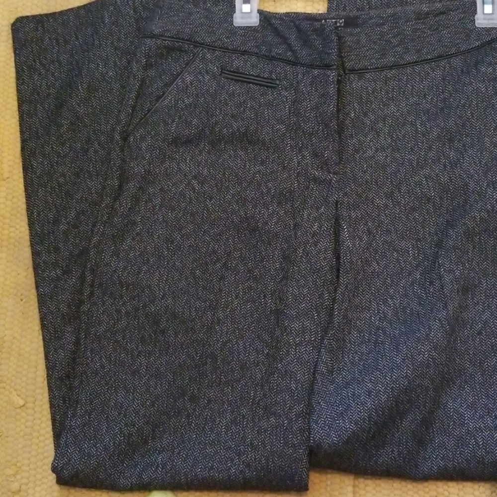 Gray slacks